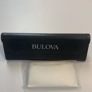 Bulova Eye / Sunglass case Unisex with cleaning cloth